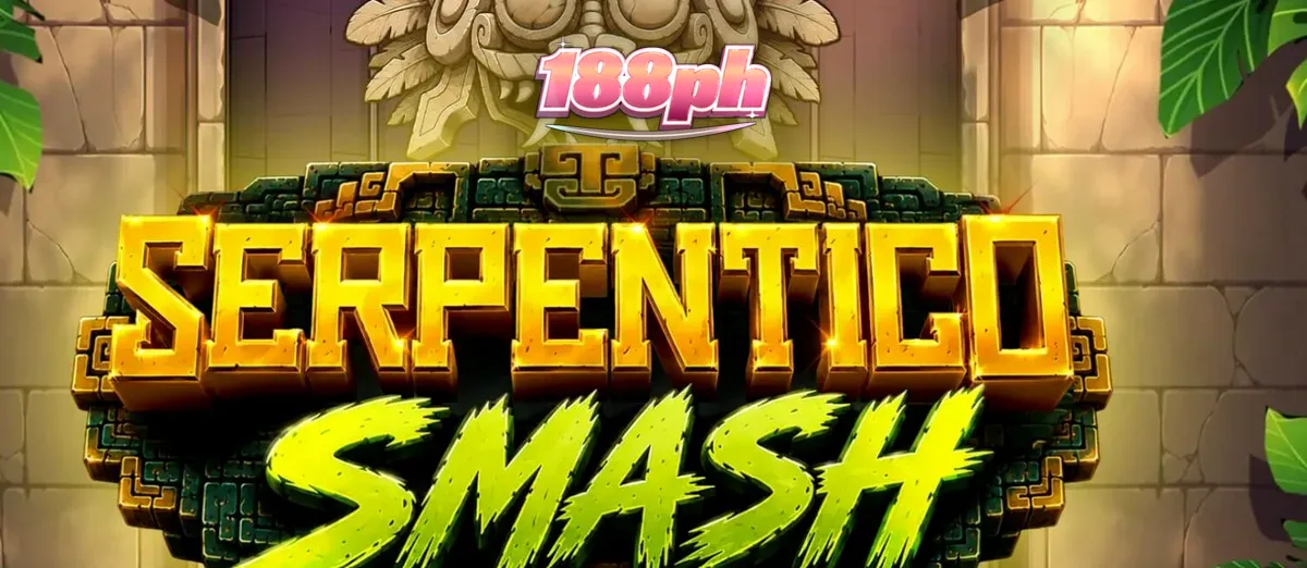 Isang visual na representasyon ng Serpentico Smash slot na nagpapakita ng Aztec jungle theme.